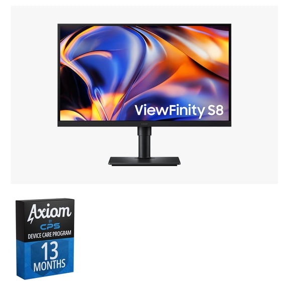 Samsung 27-in Computer Monitor - 5K, LS27H800EFAXZA (2026) + 13-Month Axiom Care