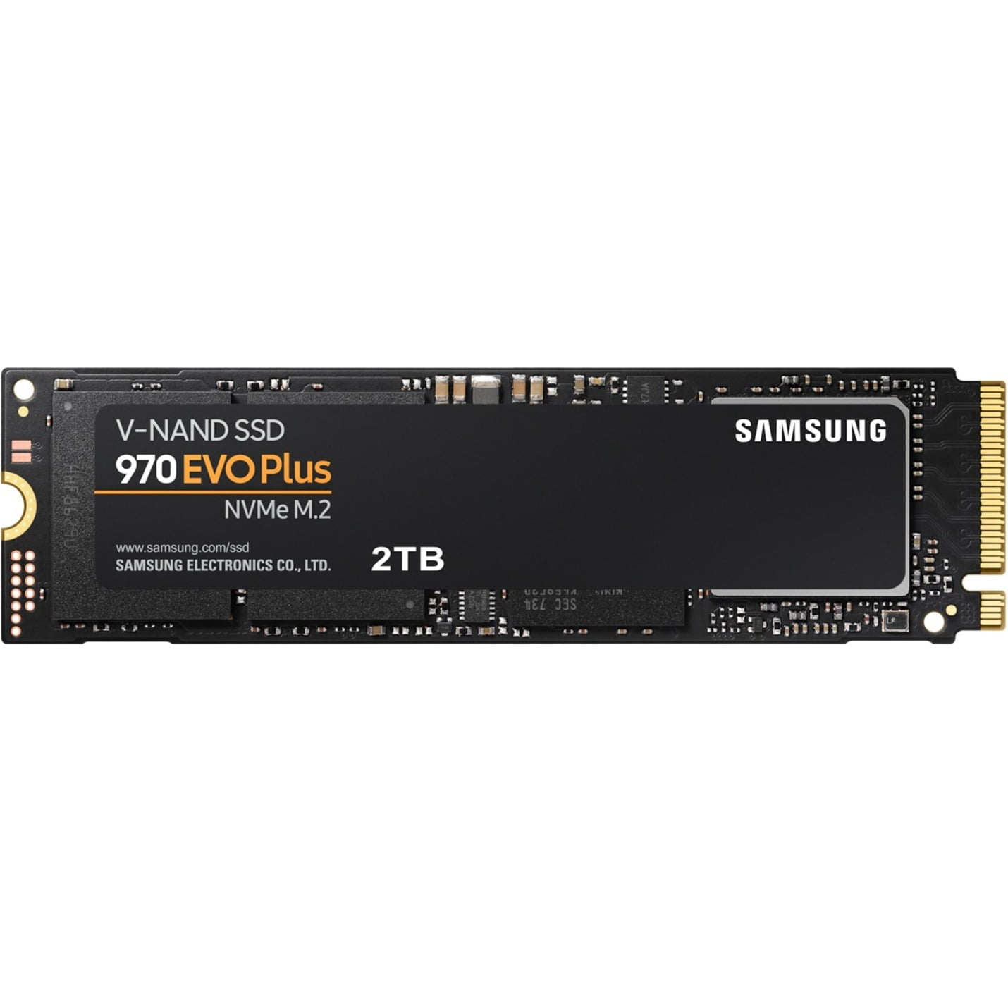 Samsung 970 EVO Plus 2 TB Solid State Drive, M.2 2280 Internal, PCI Express (PCI Express 3.0 x4)