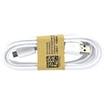 thumbnail image 1 of Samsung 3.3 Ft. Cable Micro USB Data Cable for Galaxy S3/S4/Note 2 & Other Smartphones - Non-Retail Packaging - White - New, 1 of 1