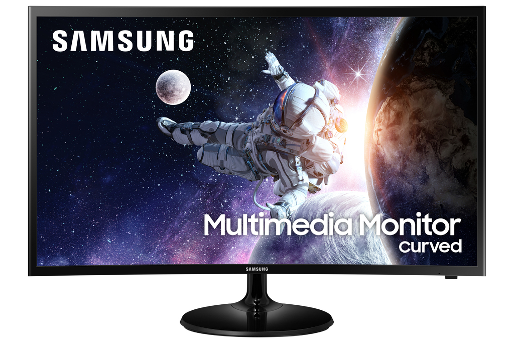 Samsung 32" Curved 1920x1080 HDMI 60hz 4ms FHD LCD Monitor - LC32F39MFUNXZA (Speakers Included) - image 1 of 19