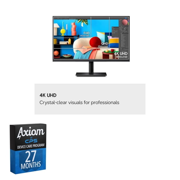 Samsung 32-in Computer Monitor - LS32H802UANXZA (2026) + 27-Month Axiom Care