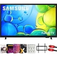 thumbnail image 1 of Samsung 32 inch 1080P Full HD F6000F Smart TV 2025 Bundle w/ Premiere Movie Streaming + 19-45 Inch TV Wall Mount + 6-Outlet Surge Adapter + 2X HDMI Cable & Complete Home Theater Beginner's Guidebook, 1 of 11