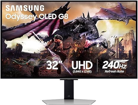 Samsung 32DG8 32" Odyssey G80SD 4k UHD Smart Gaming Monitor (2024)