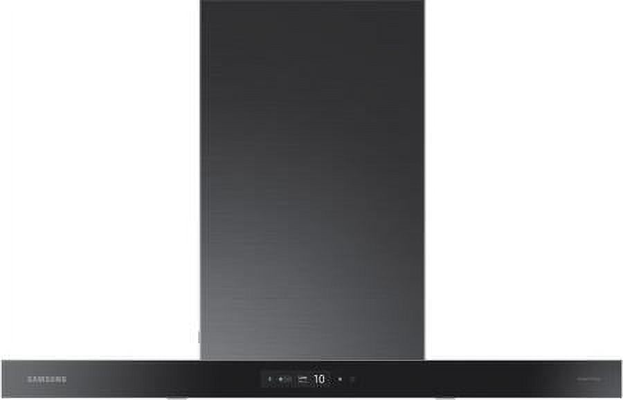 Samsung NK36CB700W33 36 inch Clean Deep Charcoal Chimney Smart Range Hood