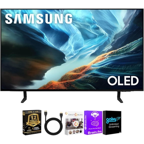 Samsung 42 Inch Class S90H Series 4K OLED Vision AI Smart Tizen TV Bundle with HDMI Cable, 12 Month CPS Protection Plan and Streaming Kit, HDR Smart TV, Gaming Ready, WiFi Entertainment Hub