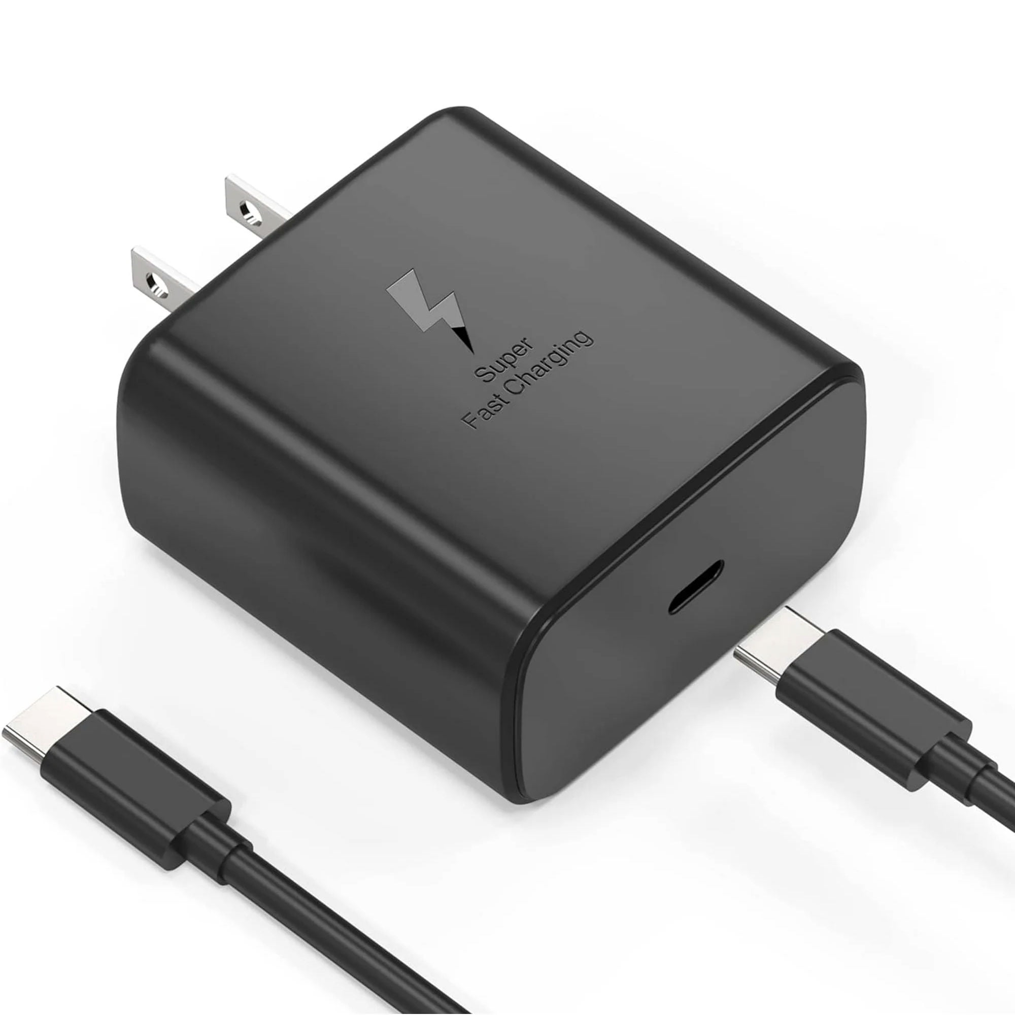 Samsung 45W PD Wall Charger Power Adapter with 5A USB-C Cable - Black