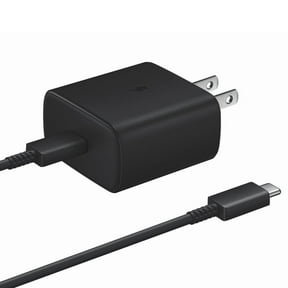 Samsung 45W USB-C Super Fast Charging Wall Charger - Black (US Version), 45W TA w/ Cable