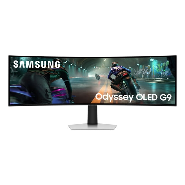 Samsung 49" Class Odyssey OLED G9 Dual QHD 144Hz 0.03ms G-Sync Compatible Curved Gaming Monitor - LS49DG910SNXZA