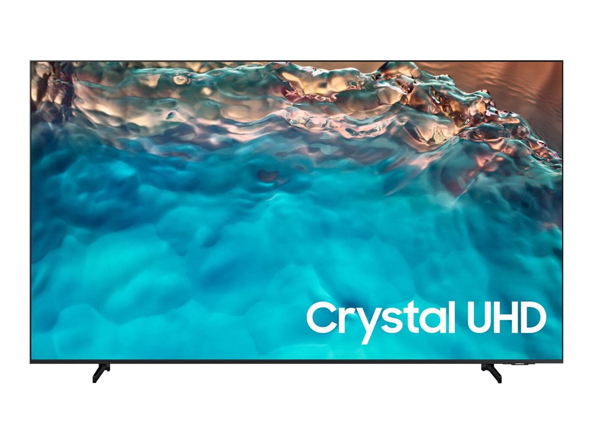 Restored Samsung HG50BU800NF - 50" Diagonal Class HBU8000 Series LED-backlit LCD TV - Crystal UHD - hotel / hospitality - Smart TV - Tizen OS - 4K UHD (2160p) 3840 x 2160 - HDR - black