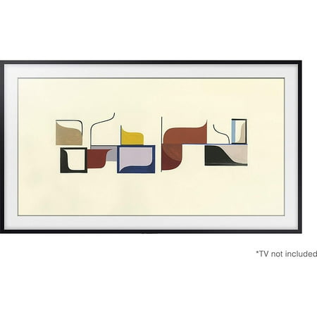 Open Box Samsung 55" Frame TV Customizable Bezel Black (VG-SCFM55BM/ZA, 2018) -