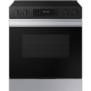 Samsung NSE6DG8300SR 6.3 Cu. Ft. Bespoke Stainless Slide-In Electric Smoothtop Range