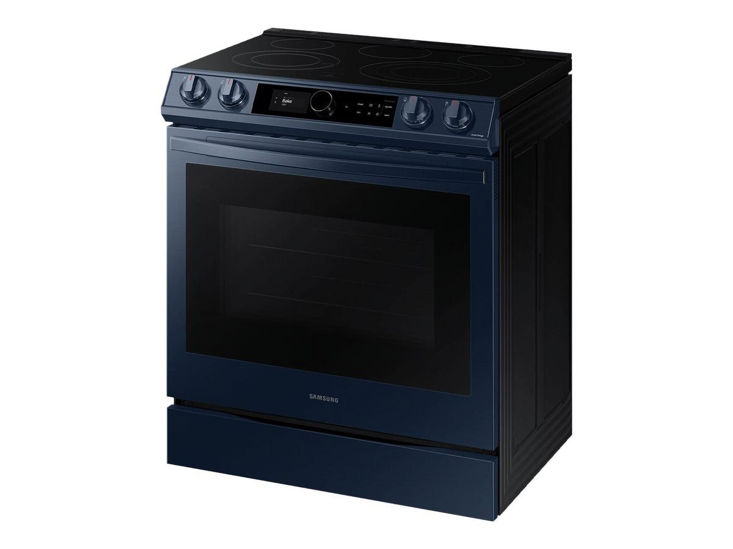 Samsung 6.3 cu ft. Smart Slidein Electric Range with Smart Dial & Air