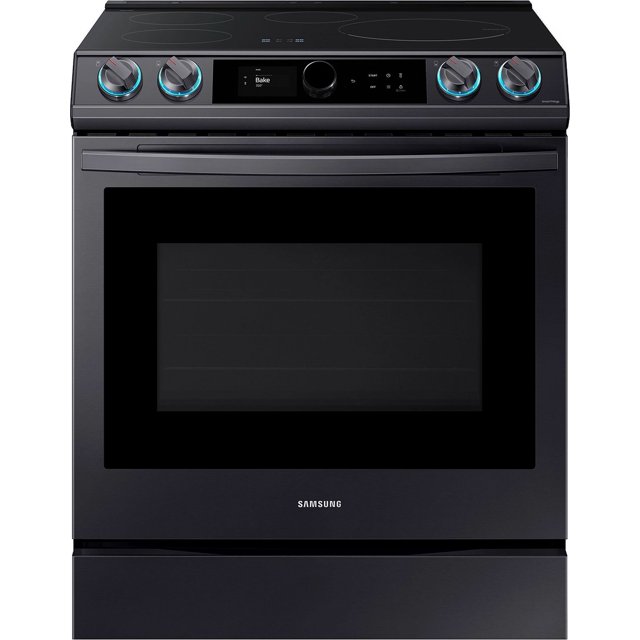 Samsung 6.3 cu. ft. Smart Slidein Induction RangeBlack Stainless