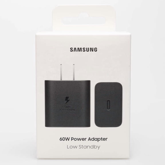 Samsung 60W USB-C Fast Charger Wall Plug Compatible with Galaxy Android Phones Galaxy Tablets USB-C Devices Safe Reliable Power Delivery Charging