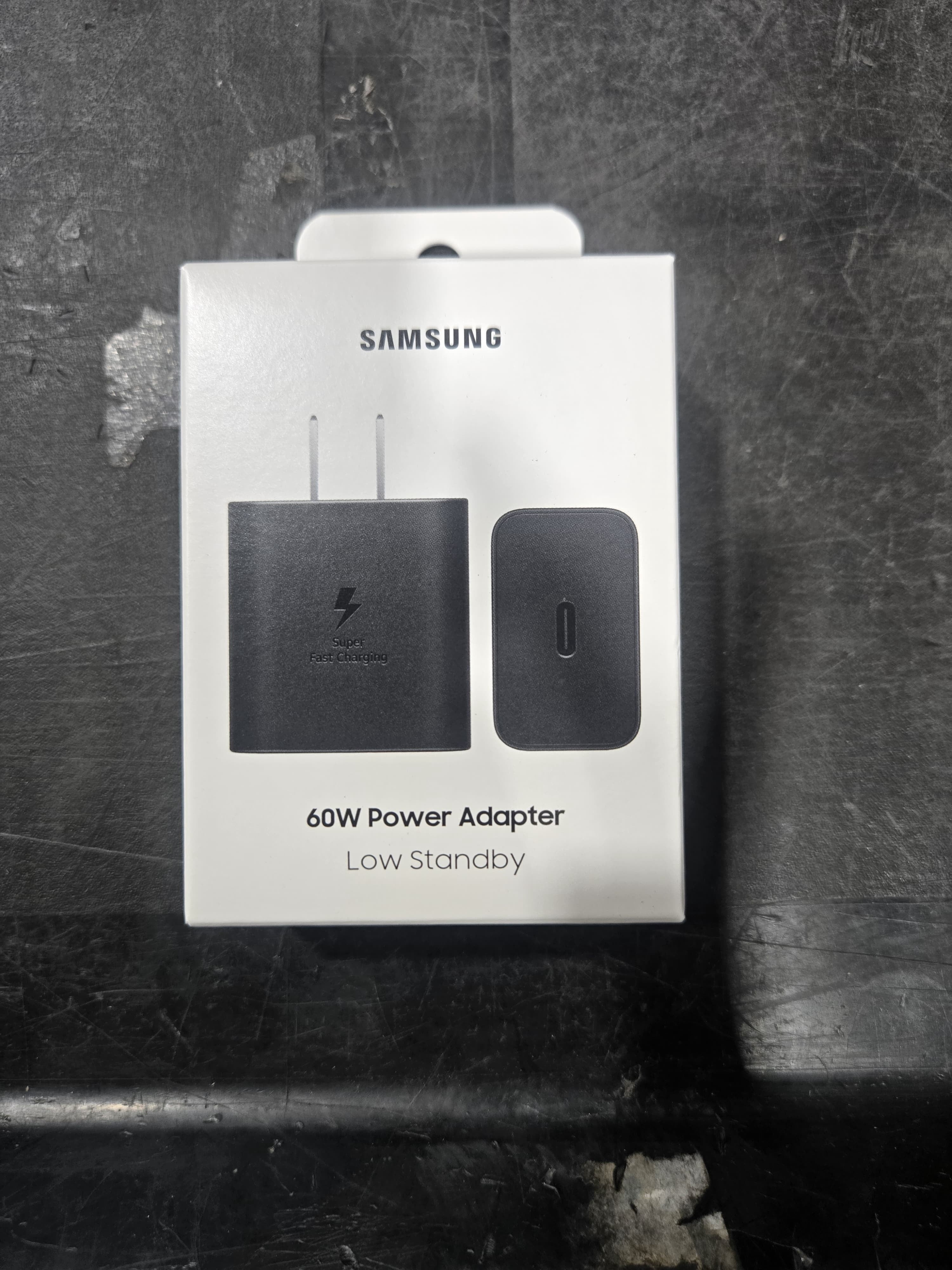 Samsung 60W USB Type-C Super Fast Power Adapter (EP-T6010N) Black