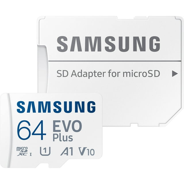Samsung 64GB EVO Plus + Adapter microSDXC