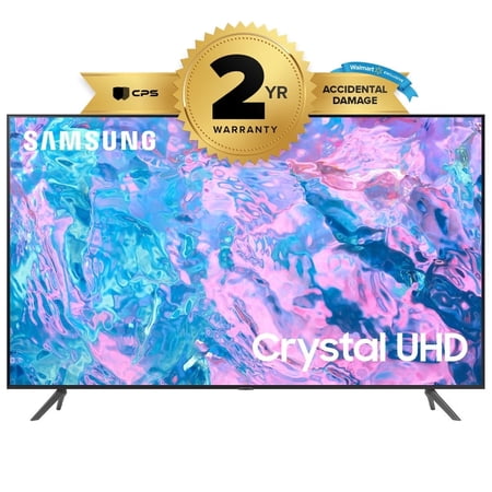 Samsung 65" Crystal 4K UHD Smart 2023 TV CU7000 series with Motion Xcelerator & PurColor + 2 YR Accidental Warranty