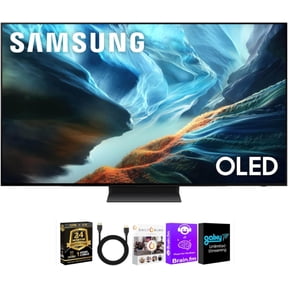 Samsung 65 Inch Class S90H Series 4K OLED Vision AI Smart Tizen TV Bundle with HDMI Cable, Streaming Bundle and 24 Month CPS Protection Plan, HDR Gaming TV, WiFi Smart Home Entertainment Center