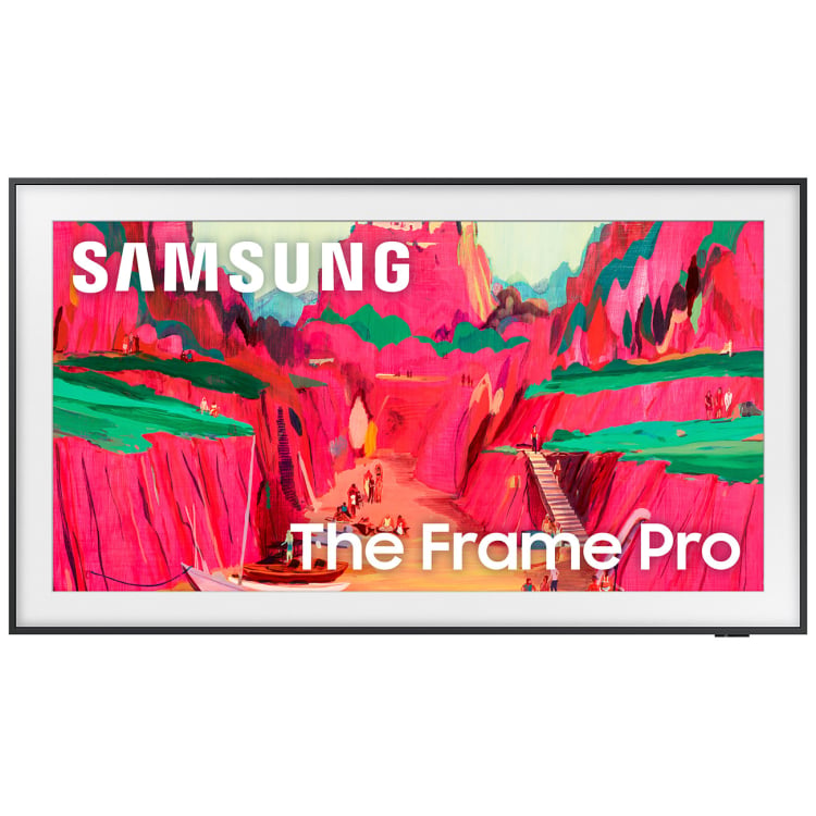 Samsung 75-Inch Class The Frame Pro LS03FW 4K Neo QLED Mini LED Smart TV - QN75LS03FWDXZA - Includes 3 Year Warranty