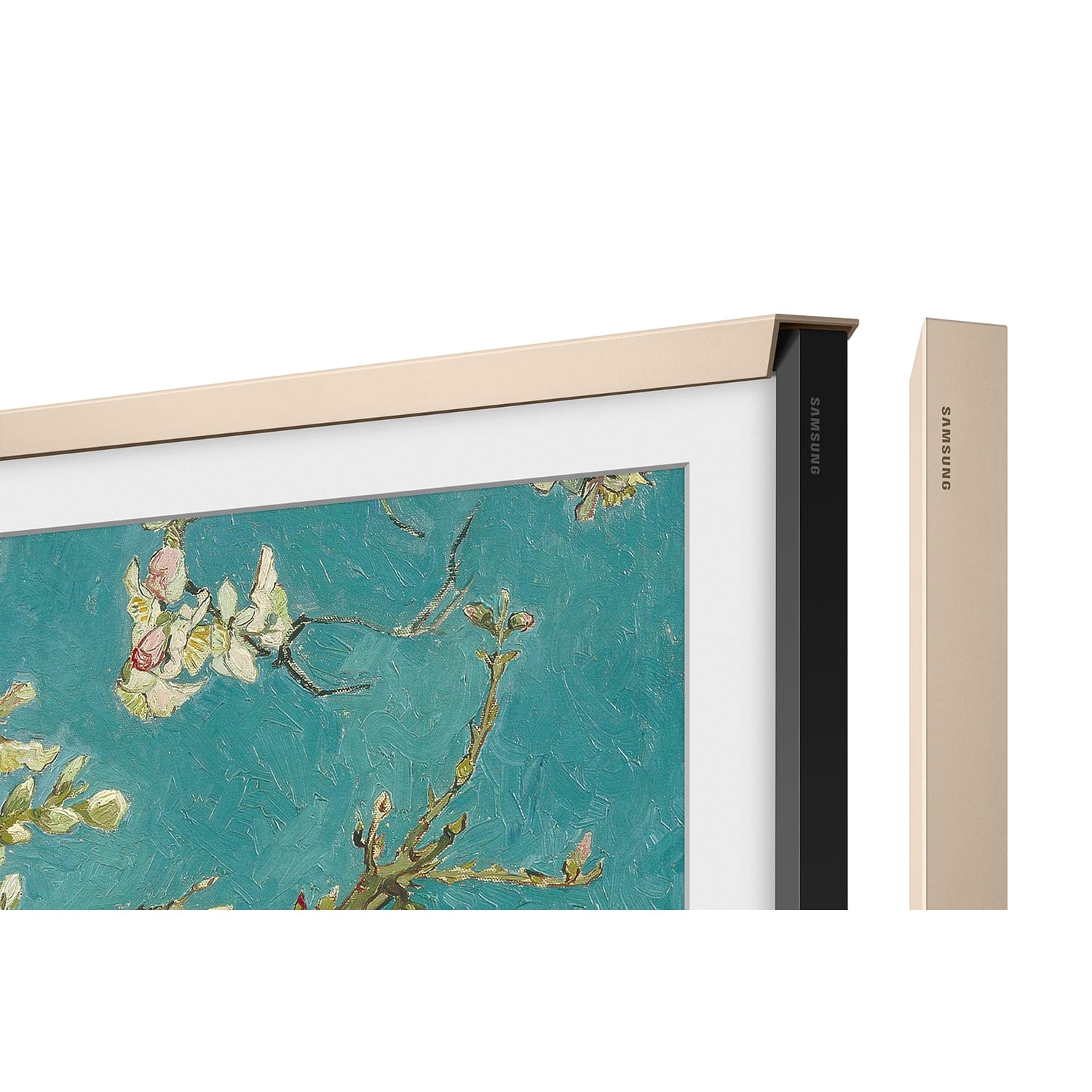 Samsung 75-in The Frame Customizable Bezel - Sand Gold Metal (VG-SCFC75SGM/ZA) for 2021-2024 Models
