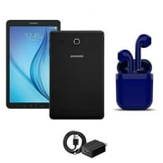 Restored Samsung 8-inch Galaxy Tab, Wi-Fi Only, 16 GB, Bundle: USA Essentials Bluetooth/Wireless Airbuds, Charger (Refurbished)