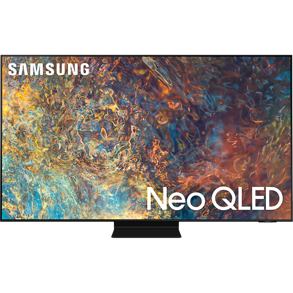 Samsung 85" Class Neo QLED 4K UHD QN90A Series Mini LED Quantum HDR 32x, Object Tracking Sound+, Ultra Viewing Angle, Smart TV with Alexa Built-In (QN85QN90AAFXZA, 2021), Titan Black - (Open Box) - image 1 of 12