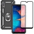 thumbnail image 1 of Samsung A10E Phone Case, Galaxy A10E Phone Case with Screen Protector, Military Grade Protective Cases with Ring for Samsung Galaxy A10E (Black), 1 of 14