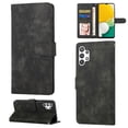 thumbnail image 1 of Samsung A13 Wallet Case 4G, Shockproof PU Leather Kickstand Wallet Card RFID Blocking Magnetic Folio Holder with Strap, Book Style Anti-Scratch Phone Case For Samsung Galaxy A13 4G,Black, 1 of 10