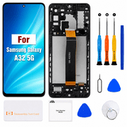 For Samsung A32 5G Screen Replacement LCD Display with Frame S326dl A326u A326b A326a A326w Touch Screen Digitizer Assembly with Tools 6.5 inch Not A32 4G