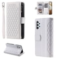 thumbnail image 1 of for Samsung A32 Wallet Cover 4G, Magnetic Premium Crossbody Wallet Case, Adjustable Detachable Lanyard Neck Strap with Kickstand Card Holder Protective Cover For Samsung Galaxy A32 4G,
White, 1 of 10