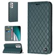 thumbnail image 1 of Samsung A52 Wallet Case, Luxury Premium PU Leather Rhombus Diamond RFID Blocking Card Holder Slot, Shockproof Magnetic Closure TPU Case Flip Cover with Kickstand For Samsung Galaxy A52 5G/4G,
Green, 1 of 14