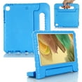 thumbnail image 1 of for Samsung A7 Lite 2021 SM-T220/T225/T227 case, Shockproof, Silicone Rubber EVA Portable Handle Stand Protective Kids Cover Case for Samsung Galaxy Tab A7 Lite 8.7", Blue, 1 of 5