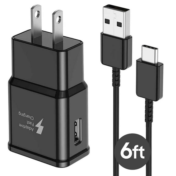 For Samsung Adaptive Fast Charger Type C with Android Phone Charger C Cable Samsung Galaxy S21/S21 Ultra/S20/S10/S9/S8/S10 Plus/S10e/Note 10/Note 9/Note 8/S9 Plus/S8 Plus/Note 20/Z Flip 3/Z Fold 3