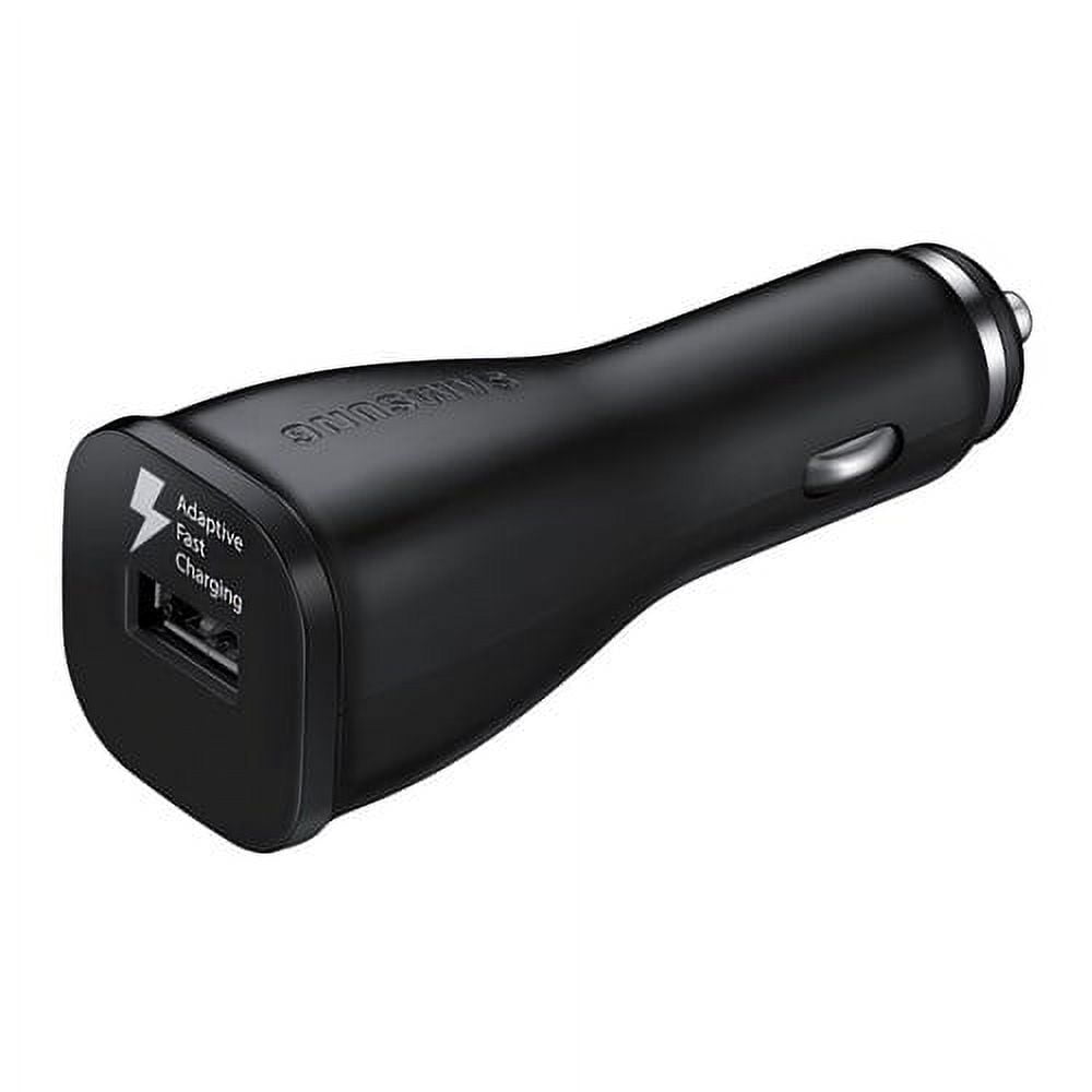 Samsung Adaptive Fast Charging Vehicle Charger - Black Vehicle Charger