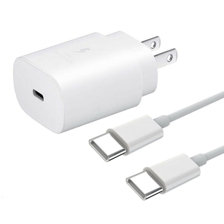 Samsung Adaptive Fast Wall Charger + 3FT USB-C Type-C 3.1 Data Sync Charger Cord For Samsung Galaxy S8 S8+ S9 S9+ S10 S10+ S10e Note8 Note9 Note10 Nexus 5X 6P LG G6 G7 V30 HTC 10 Google Pixel OnePlus