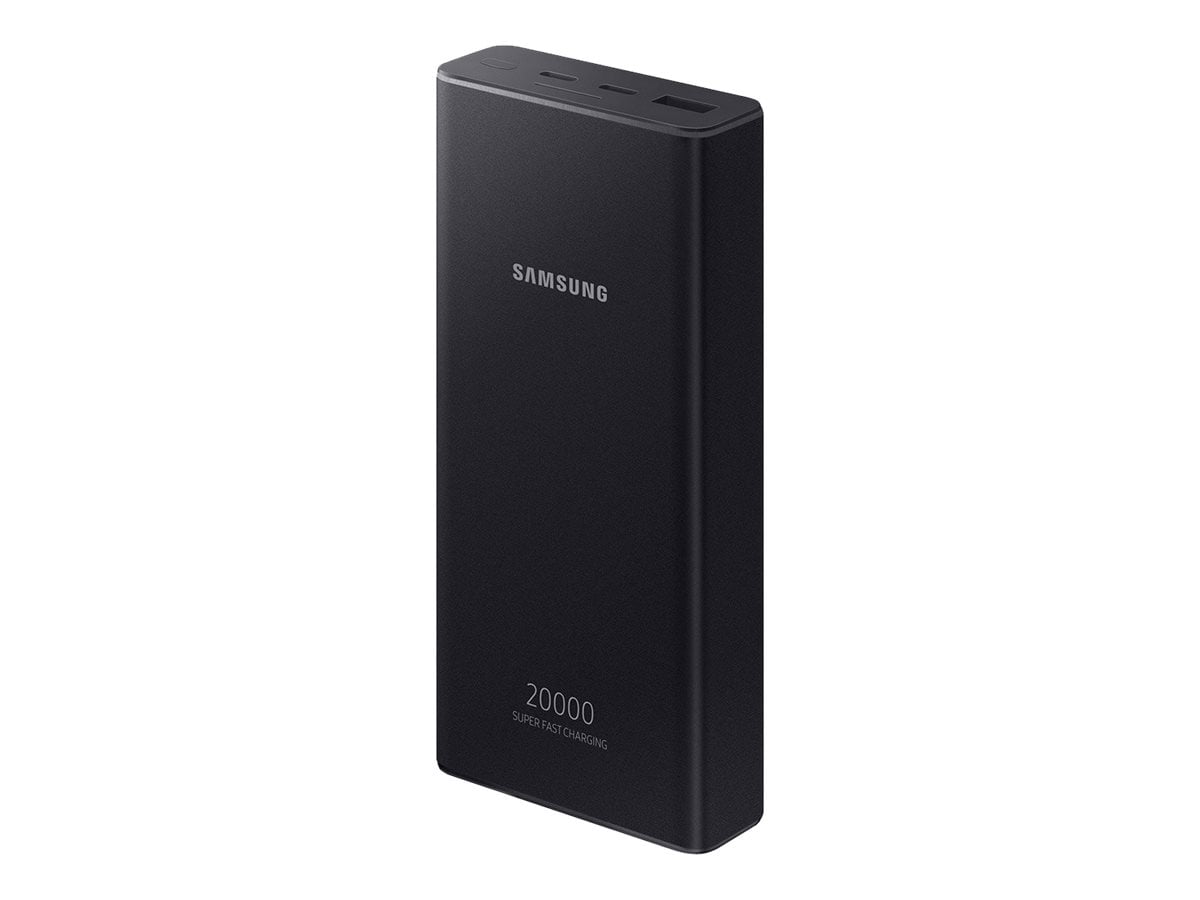 Samsung Powerbank-20000 mAh, Super Fast Charge (25W), USB type-C, Black  Powerful