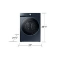 thumbnail image 1 of Samsung Bespoke 7.8 cu. ft. Ultra Capacity Ventless Hybrid Heat Pump Dryer-Brushed Navy DV53BB8900HD, 1 of 7