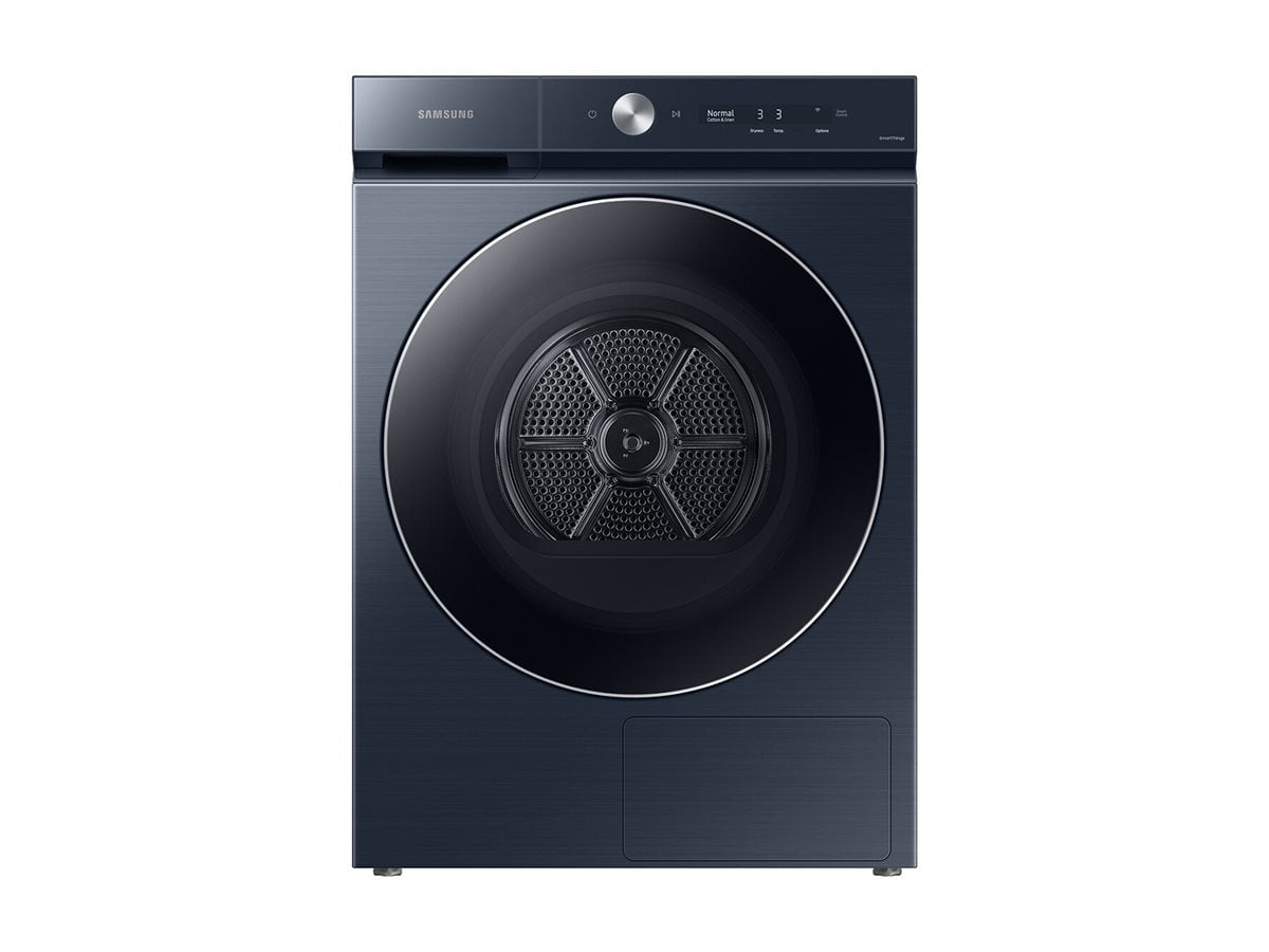 Brushed Navy 7.8 cu. ft. Front Load Electric Dryer with AI Optimal Dry