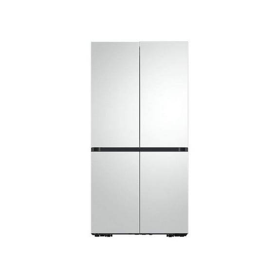 Samsung Bespoke RF23A9675AP - Refrigerator/freezer - french door bottom freezer with ice dispenser, water dispenser - Wi-Fi - width: 35.9 in - depth: 28.7 in - height: 72.8 in - 22.8 cu. ft - with emerald green steel door panel kit