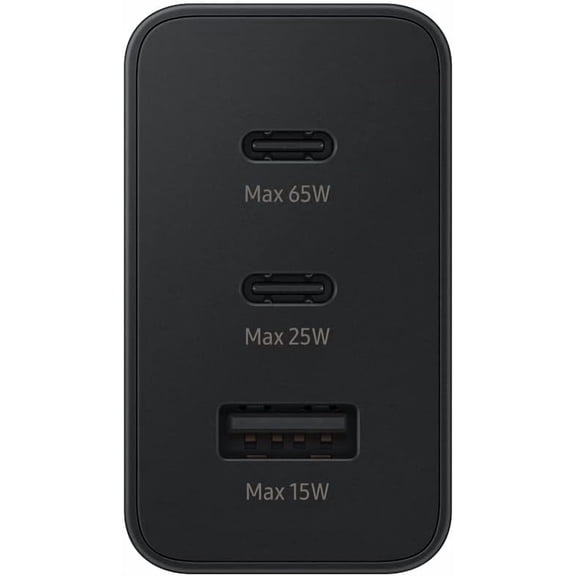 Samsung Black 65W Trio Adapter