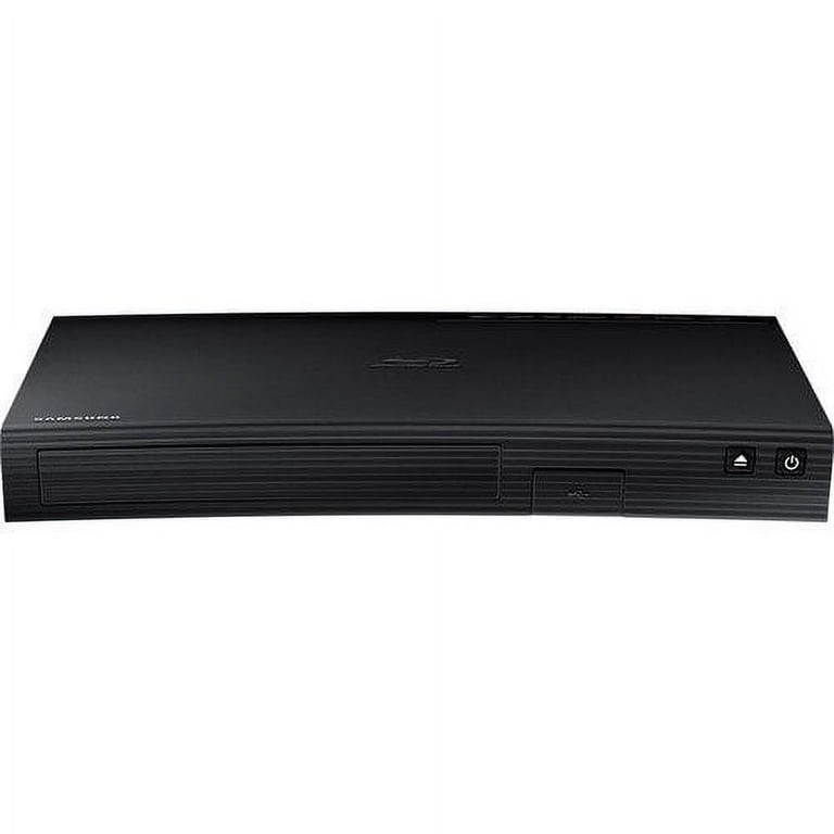 Samsung Blu-ray DVD Disc Player With Built-in Wi-Fi 1080p & Full HD  Upconversion, Plays Blu-ray Discs, DVDs & CDs, Plus CubeCable 6Ft High  Speed HDMI