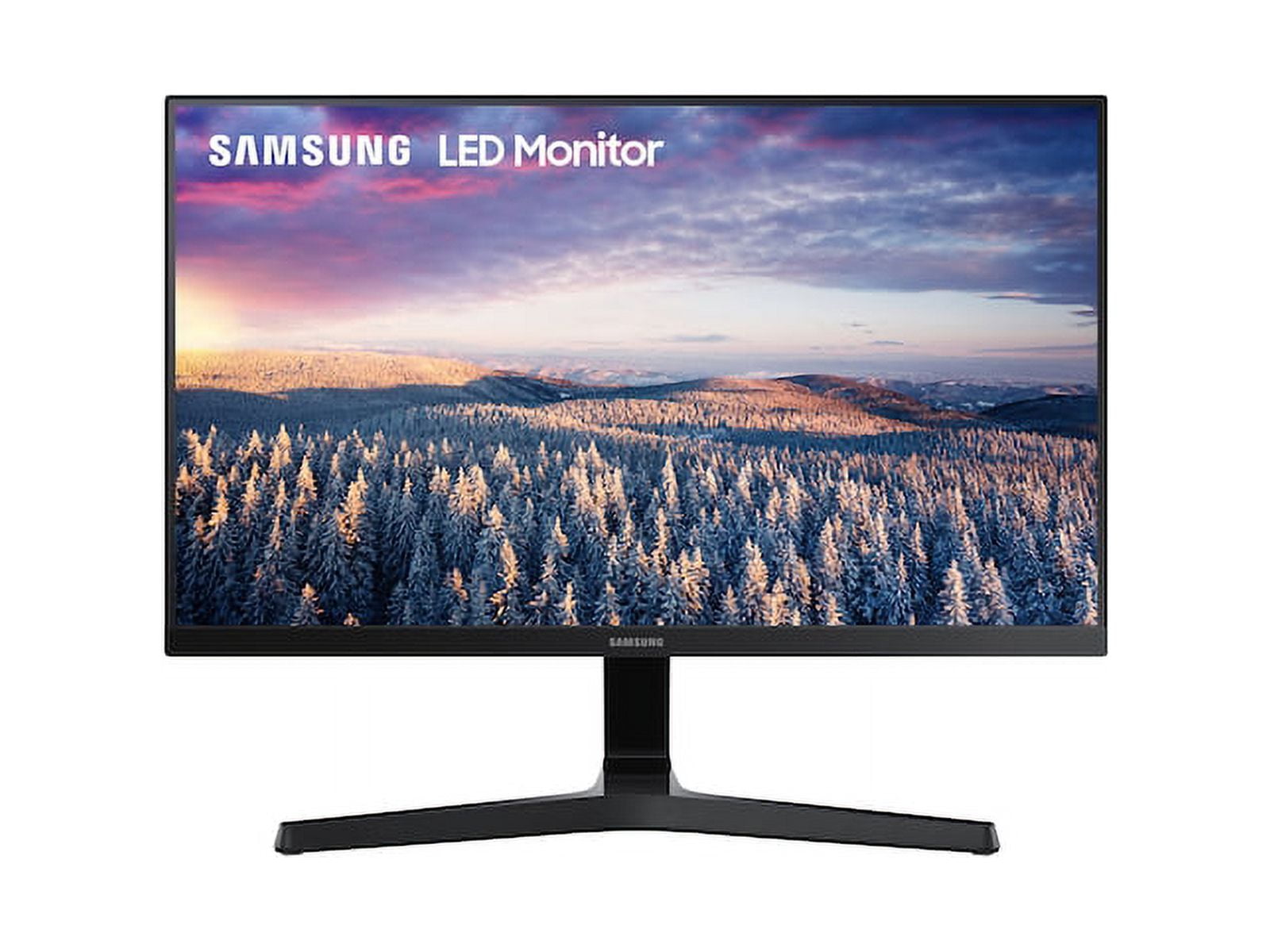 Samsung S24R356FZN - LED monitor - 24" (23.8" viewable) - 1920 x 1080 Full HD (1080p) @ 75 Hz - IPS - 250 cd/m�� - 1000:1 - 5 ms - HDMI, VGA - dark gray/blue