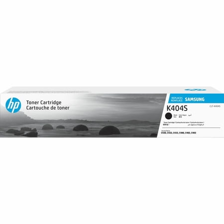 Samsung CLT-K404S (SU104A) Toner, 1500 Page-Yield, Black