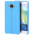 thumbnail image 1 of Samsung CSSAMA5-SLJ-BL Galaxy A5 Slim Jacket TPU Case with Leather Look, Blue, 1 of 6