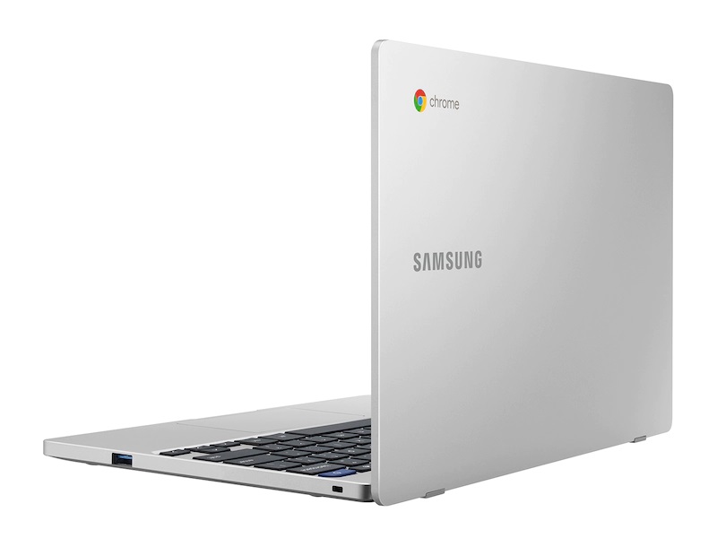 Samsung Chromebook 4 11.6", Intel Celeron N4020, 4GB RAM, 32GB SSD, Chrome OS, Platinum Titan, XE310XBA-K01US - image 1 of 9