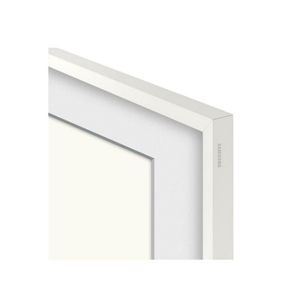Samsung - 50” The Frame Customizable Bezel - Modern White