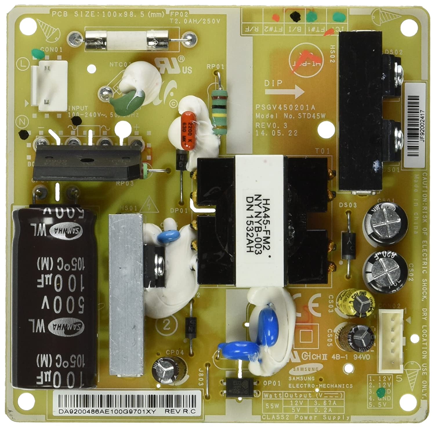 Shops Samsung refrigerator control board