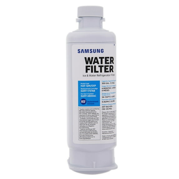 Samsung DA97-17376B/HAF-QIN Refrigerator Water Filter 1-Pack