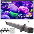 thumbnail image 1 of Samsung DU7200 50 Inch Crystal 4K UHD Smart TV (2024) Bundle with Premium Deco Gear 60W 2.0 CH Soundbar + Deco Mount 37"-100" TV Wall Mount Bracket with Cleaning Kit + 6-Outlet Surge Adapter, 1 of 11