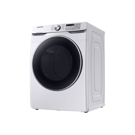 Samsung DVE45T6200W - Dryer - width: 27 in - depth: 31.5 in - height: 38.7 in - front loading - white